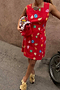 Red Shell Ioana Mini Dress
