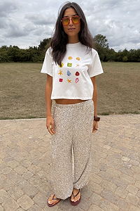 Thumbnail for caption_Model is 5ft7” and wears size M