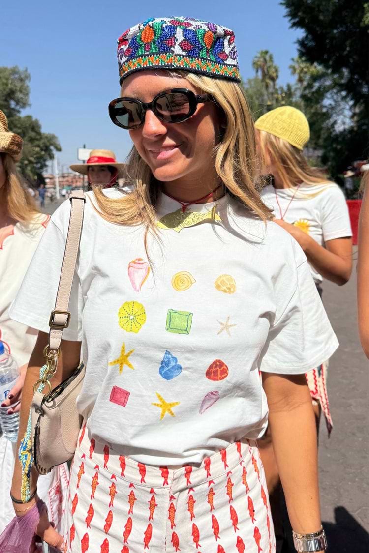 White Shell Ioana T Shirt