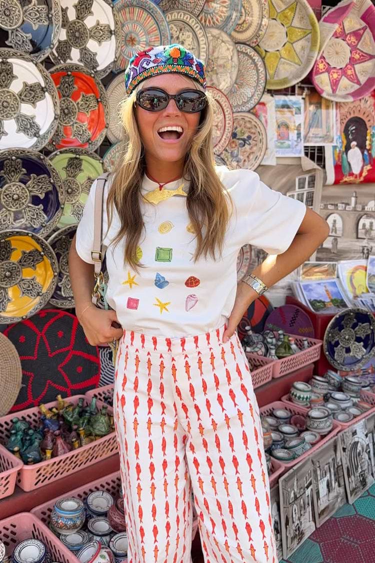 White Shell Ioana T Shirt