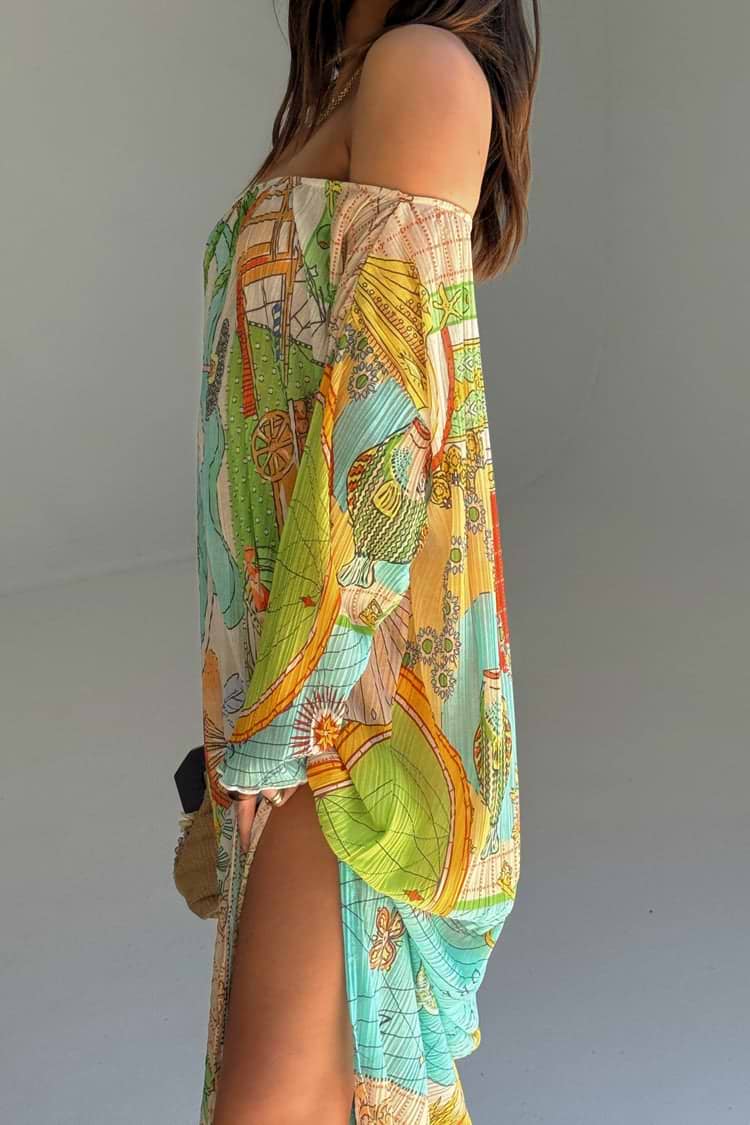caption_Model is 5ft7” and is sizing up in the size M/L