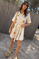 Thumbnail for Isla Patchwork Lauren Dress Petite