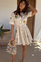 Thumbnail for Isla Patchwork Lauren Dress Petite