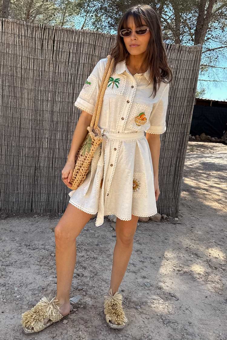 Isla Patchwork Lauren Dress Petite