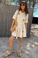 Thumbnail for Isla Patchwork Lauren Dress Petite