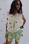 Cream Isla Tia Top