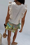 Cream Isla Tia Top