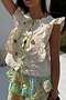 Cream Isla Tia Top