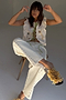 Cream Isla Tia Top