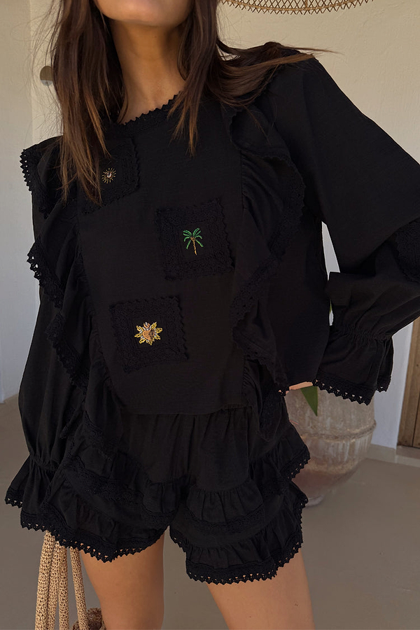 Black Isla Top