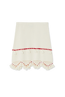 Thumbnail for Ivory and Red Jake Skirt