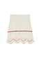 Ivory and Red Jake Skirt