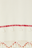 Thumbnail for Ivory and Red Jake Skirt