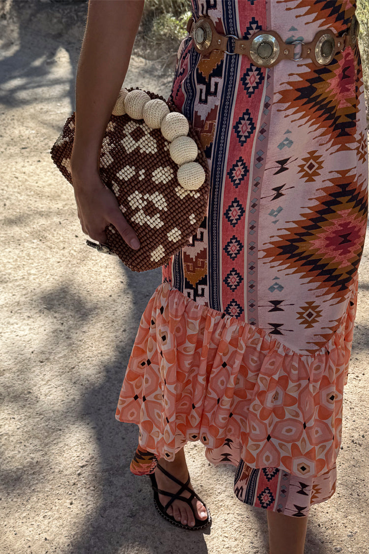 Jaden Beaded Clutch Bag