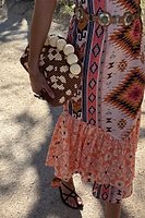 Thumbnail for Jaden Beaded Clutch Bag