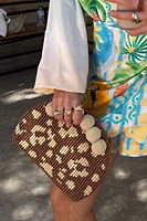Thumbnail for Jaden Beaded Clutch Bag