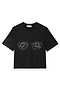 Black Jewel Bust T Shirt
