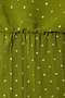 Khaki Mini Plisse Tilly Dress