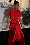 Red Kissed by NFD Erin Dress Petite
