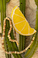 Thumbnail for Lemon Beaded Bag