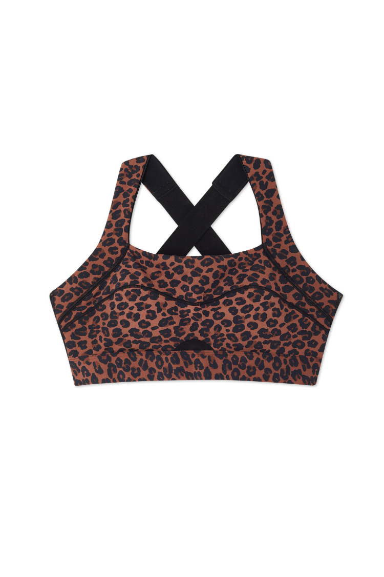 Leopard Sports Bra