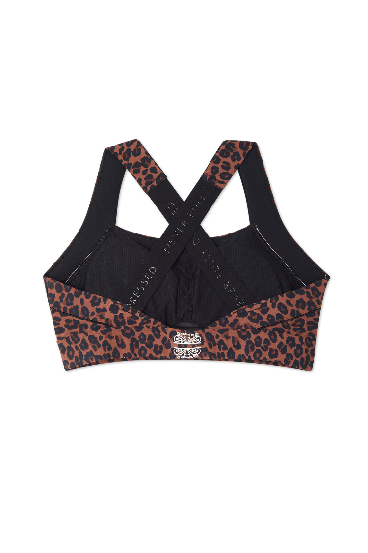 Leopard Sports Bra