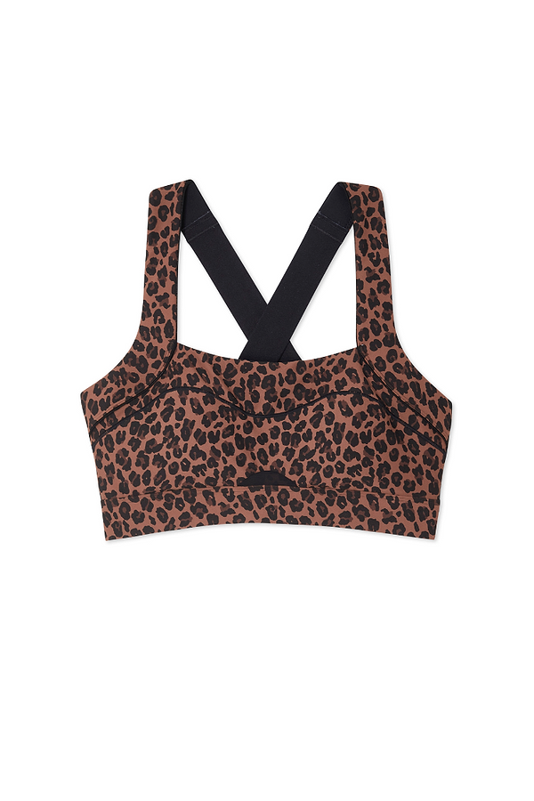 Leopard print bra top deals