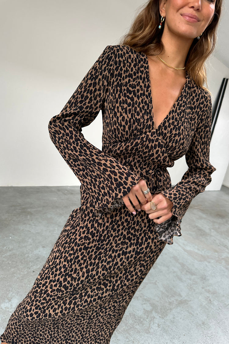 Leopard Celeste Dress
