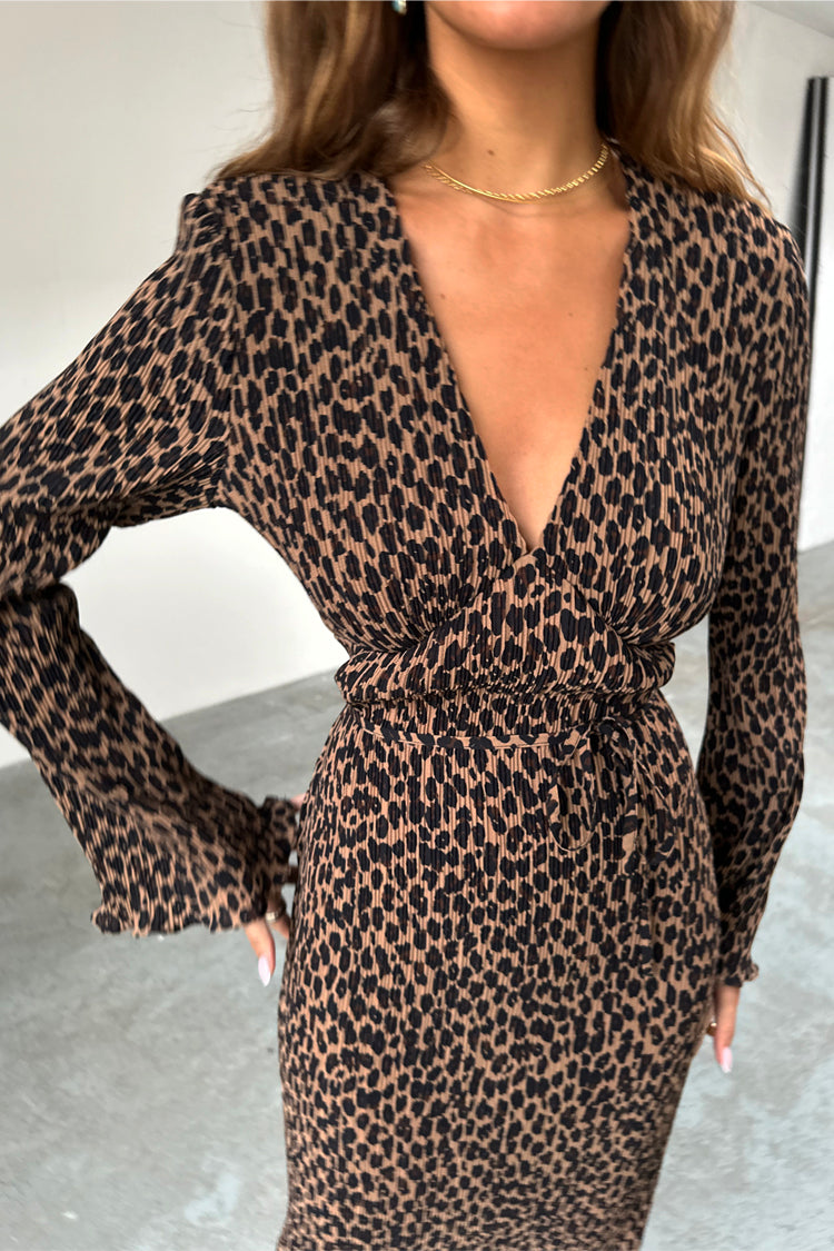 Leopard Celeste Dress