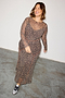 Leopard Cleo Mesh Dress
