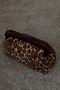 Lucia Leopard Denim Bag