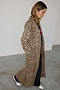 Lucia Leopard Denim 55 Coat Petite