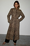 Lucia Leopard Denim 55 Coat Petite