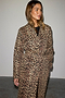 Lucia Leopard Denim 55 Coat Petite