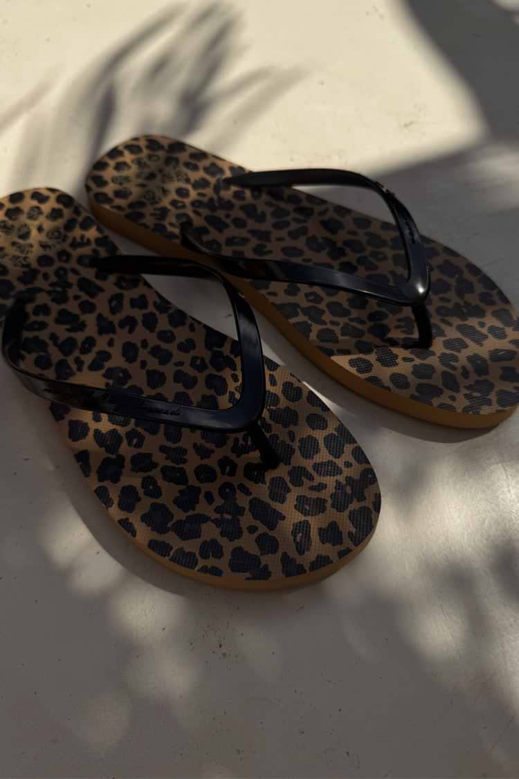 NFD Leopard Flip Flop