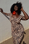 Leopard Iris Dress