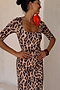 Leopard Iris Dress