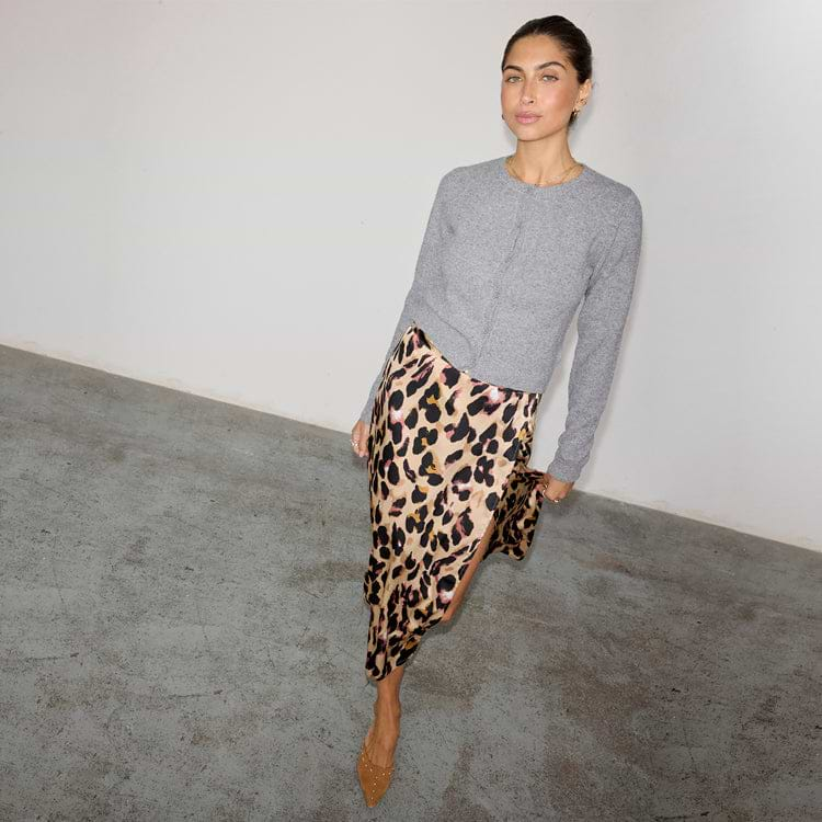 Never fully dressed cheetah skirt best sale