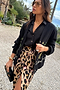 Brown Leopard Jaspre Skirt