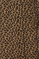 Thumbnail for Leopard Lucia Sheer Wrap Dress