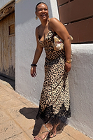 Thumbnail for Leopard Lace Patti Dress