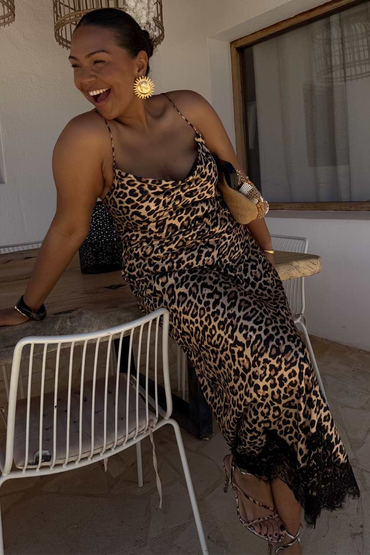 Leopard Lace Patti Dress