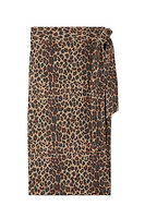 Thumbnail for Leopard Lucia Denim Jaspre Skirt