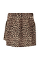 Leopard Lucia Mini Denim Jaspre Skirt