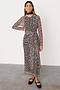 Leopard Mesh Mia Dress