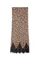Thumbnail for Leopard Lace Maeva Midi Skirt