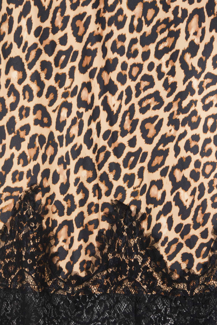 Leopard Lace Maeva Midi Skirt