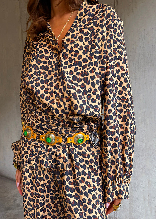 Lucia Leopard Miley Shirt