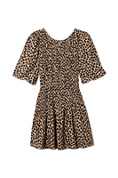 Thumbnail for Leopard Mini Nara Dress