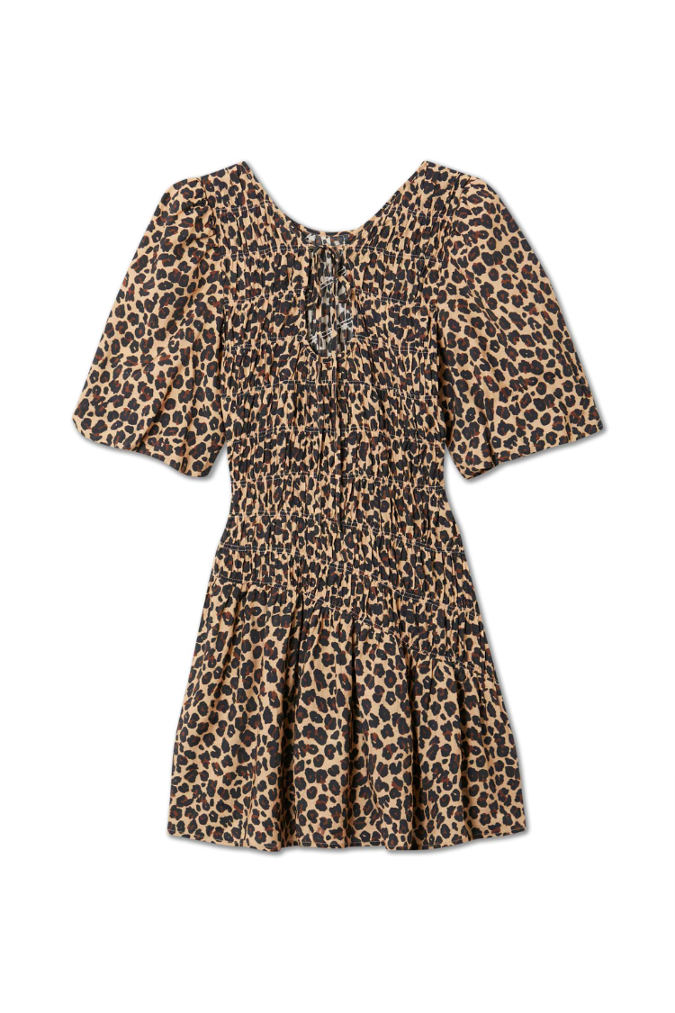 Leopard Mini Nara Dress